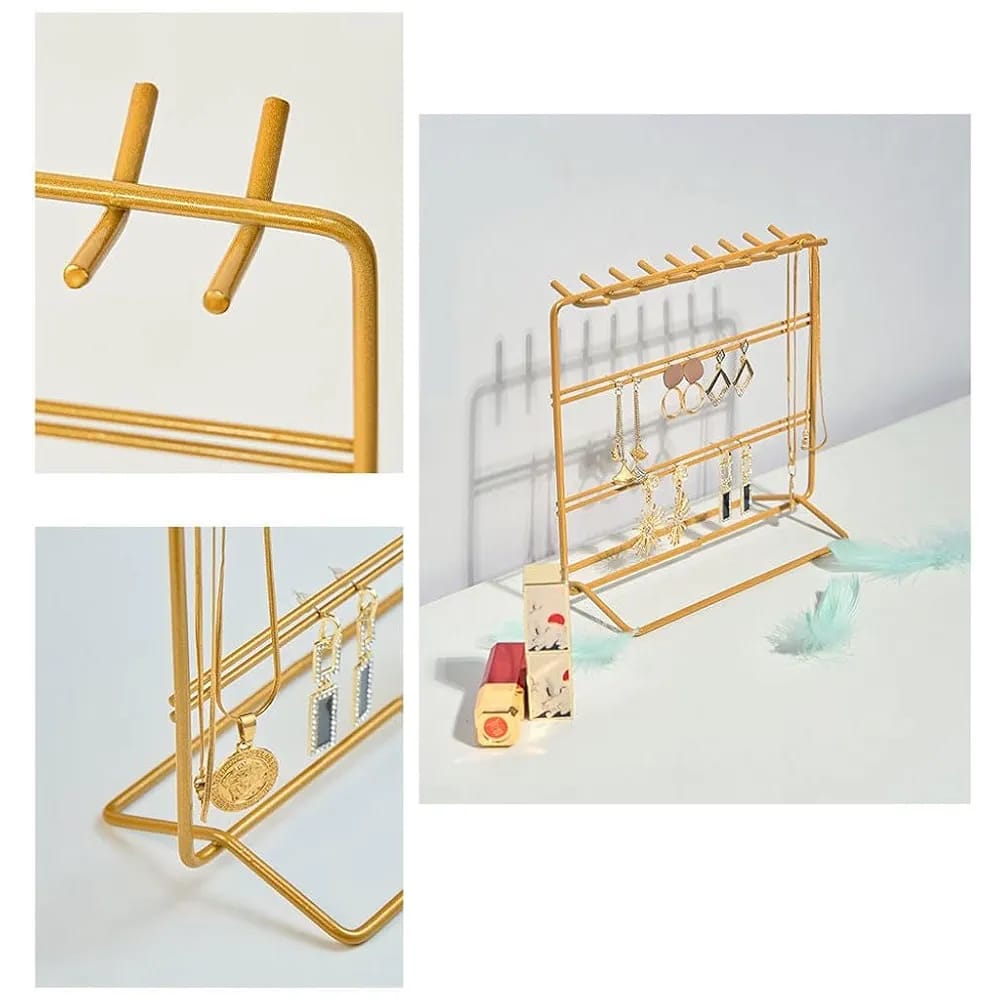 Metal Earrings Organizer Stand