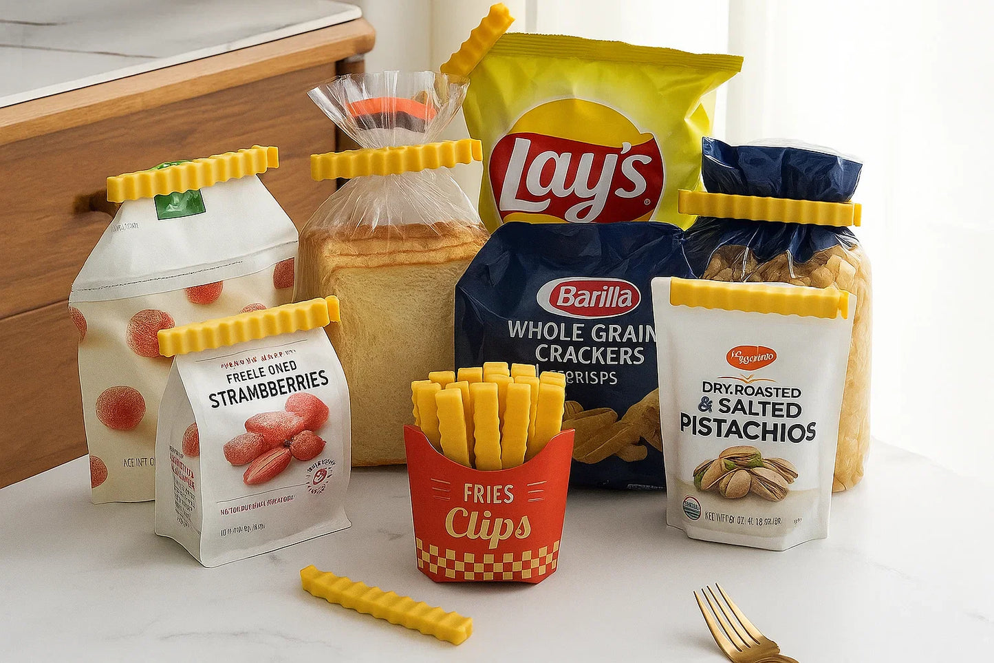French Fries Sealing Clip – 12 pcs