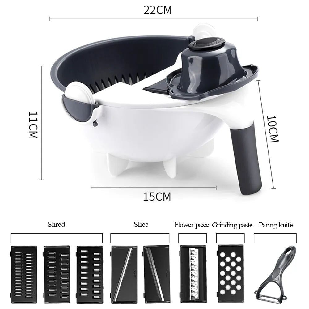 SliceMaster 9-in-1 Bowl Cutter