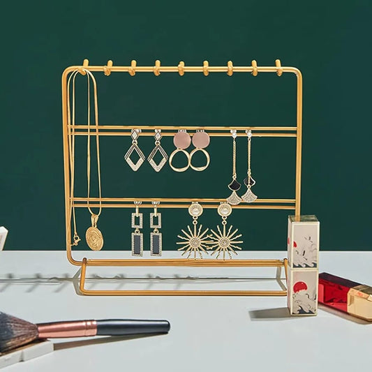 Metal Earrings Organizer Stand