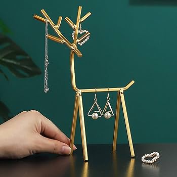 Antler-Shaped Jewelry Display Stand