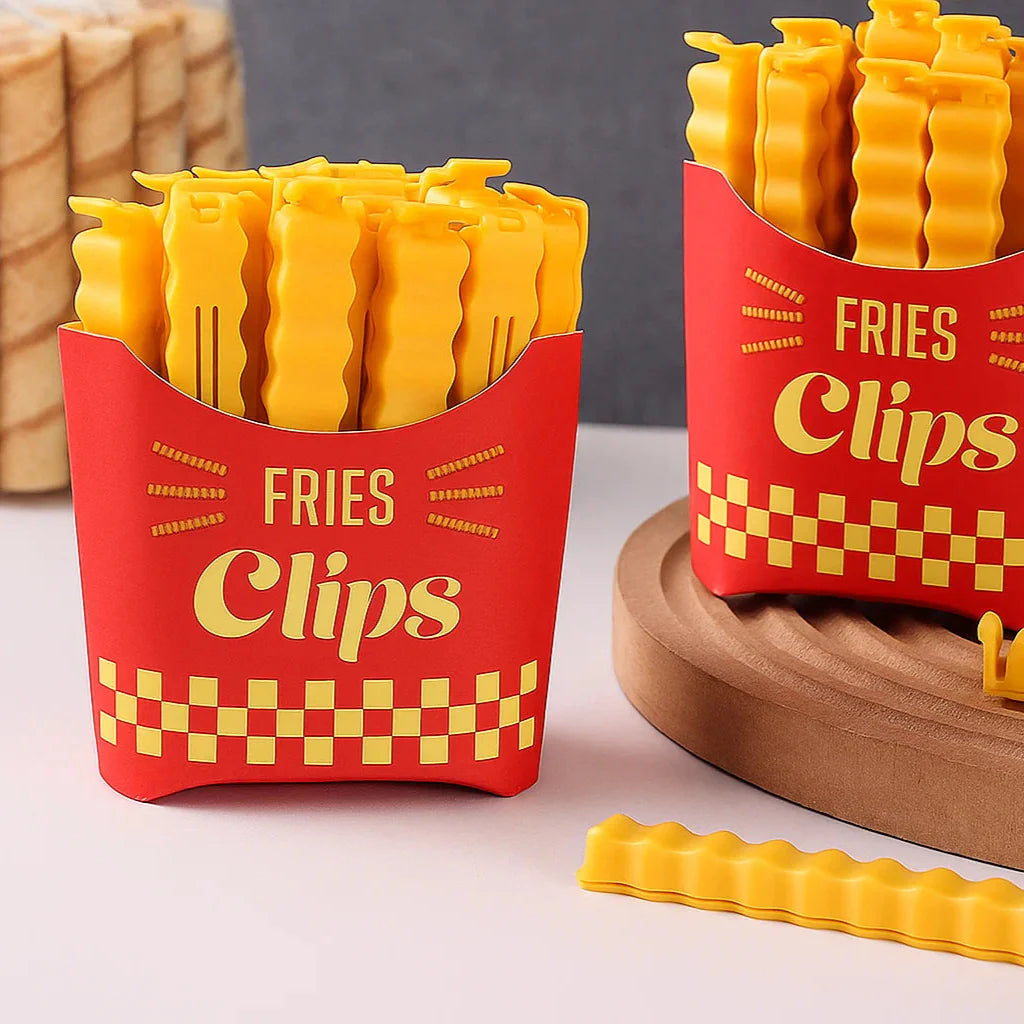 French Fries Sealing Clip – 12 pcs