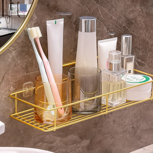 Wall-Mounted Bathroom Storage Rack