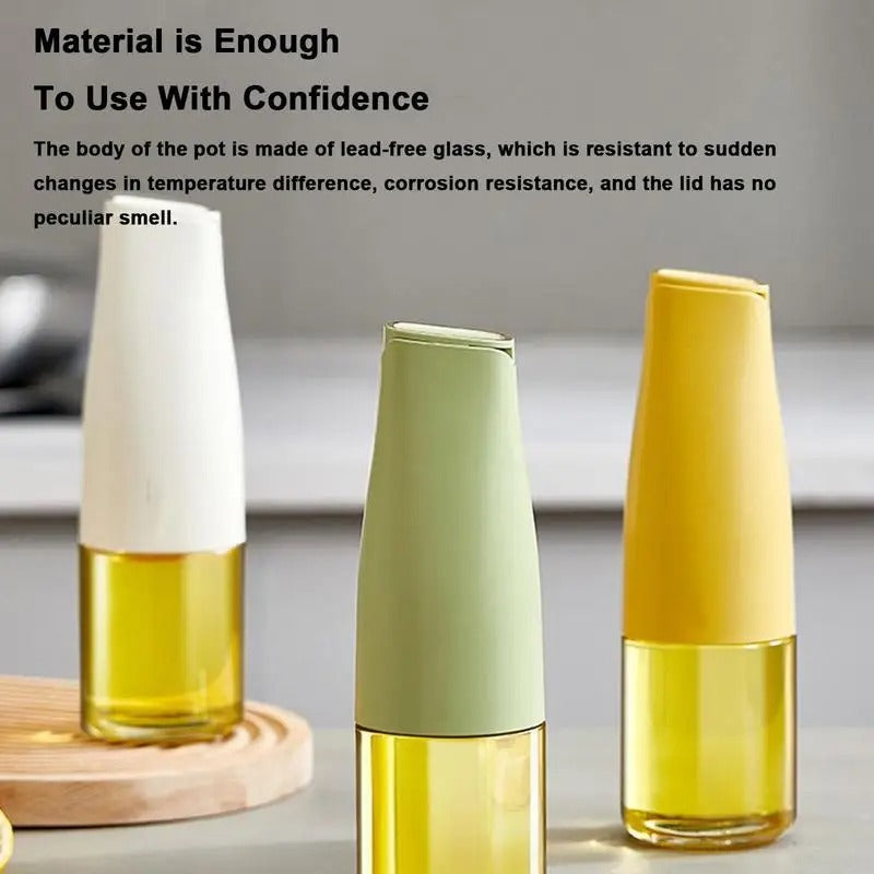 Automatic Oil & Vinegar Dispenser Bottle – 500 ml Gravity-Action Pouring
